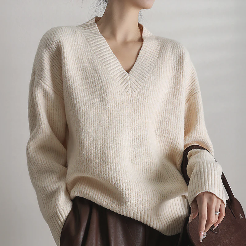 Verena® | Eleganter & Stilvoller Pullover mit Schal