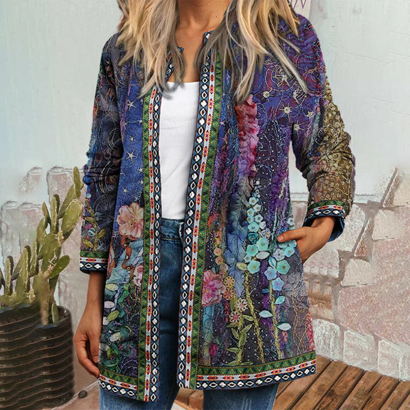 Eleanor® | Retro-Langarm-Cardigan-Jacke