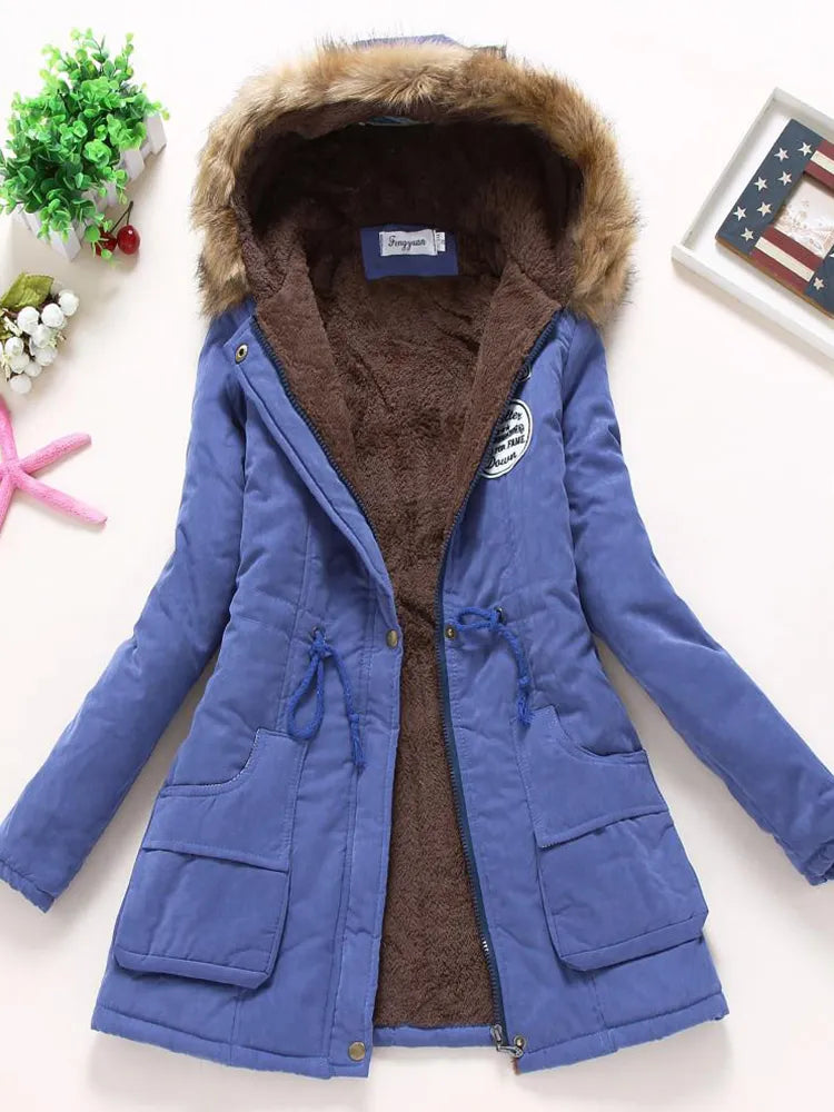 Hazel® | Gemütliche Herbst-/Winter-Baumwolljacke