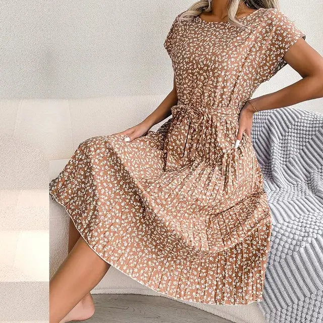 Maxine® | Fashion Floral plissiertes Kleid